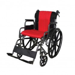 Αναπηρικό αμαξίδιο Golden Κόκκινο / Μαύρο | Πλάτος καθίσματος 46 cm  | Mobiakcare | 0808480