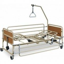 Νοσοκομειακό Ηλεκτρικό Κρεβάτι Με Πλαϊνά κάγκελα, Αναρτήρα Και Ρόδες Orthokinisi PRATO-4 ΕΟΠΥΥ 00586